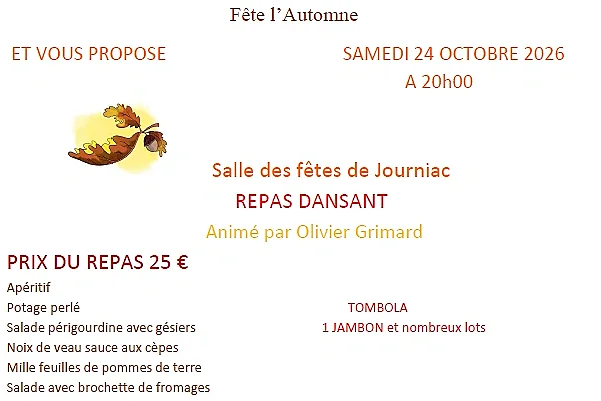 Fête de l'automne de l'amicale laïque de Savignac de Miremont