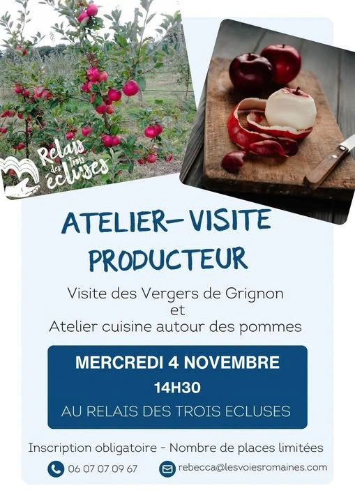 Visite de verger et atelier cuisine