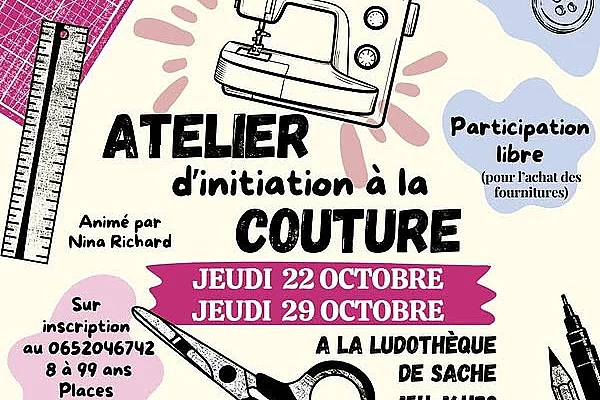 Atelier d'initiation à la couture