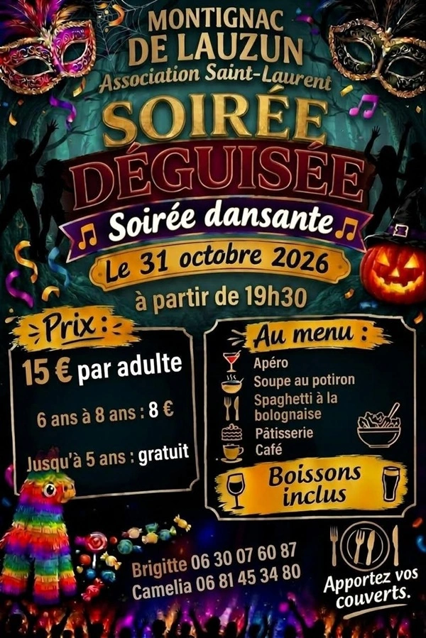 Soirée dansante Halloween
