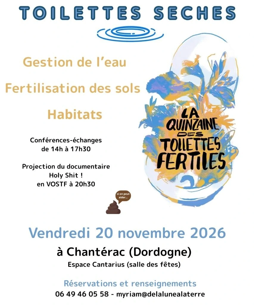 Quinzaine des toilettes fertiles - les toilettes sèches