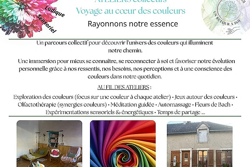 Atelier voyage au coeur des couleurs