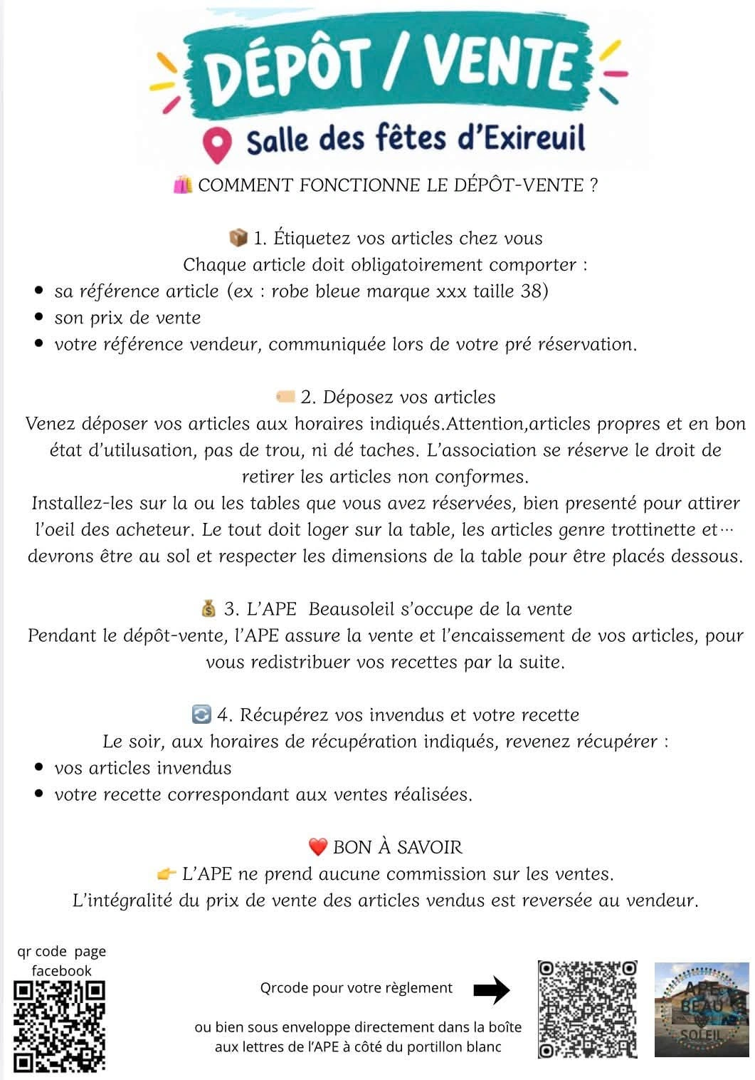 Dépot/Vente à Exireuil