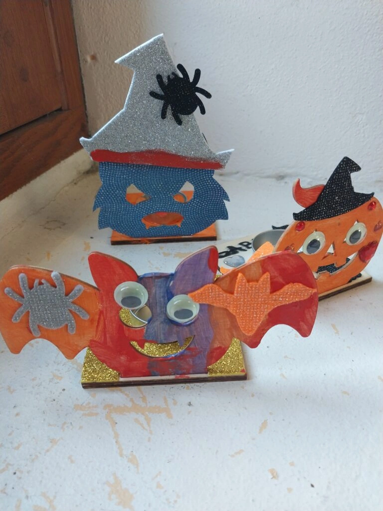 Atelier « Photophore d’Halloween »