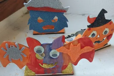 Atelier « Photophore d’Halloween »