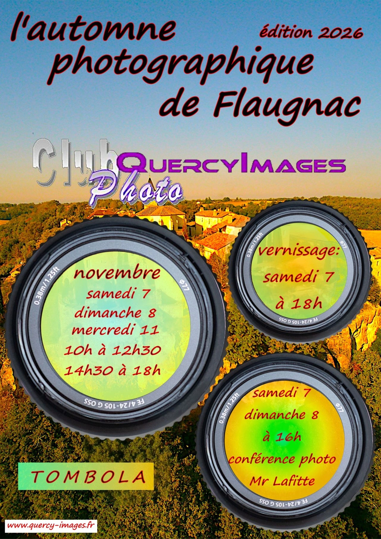 L'automne photographique de Saint-Paul-Flaugnac avec le Club Photo Quercy Images