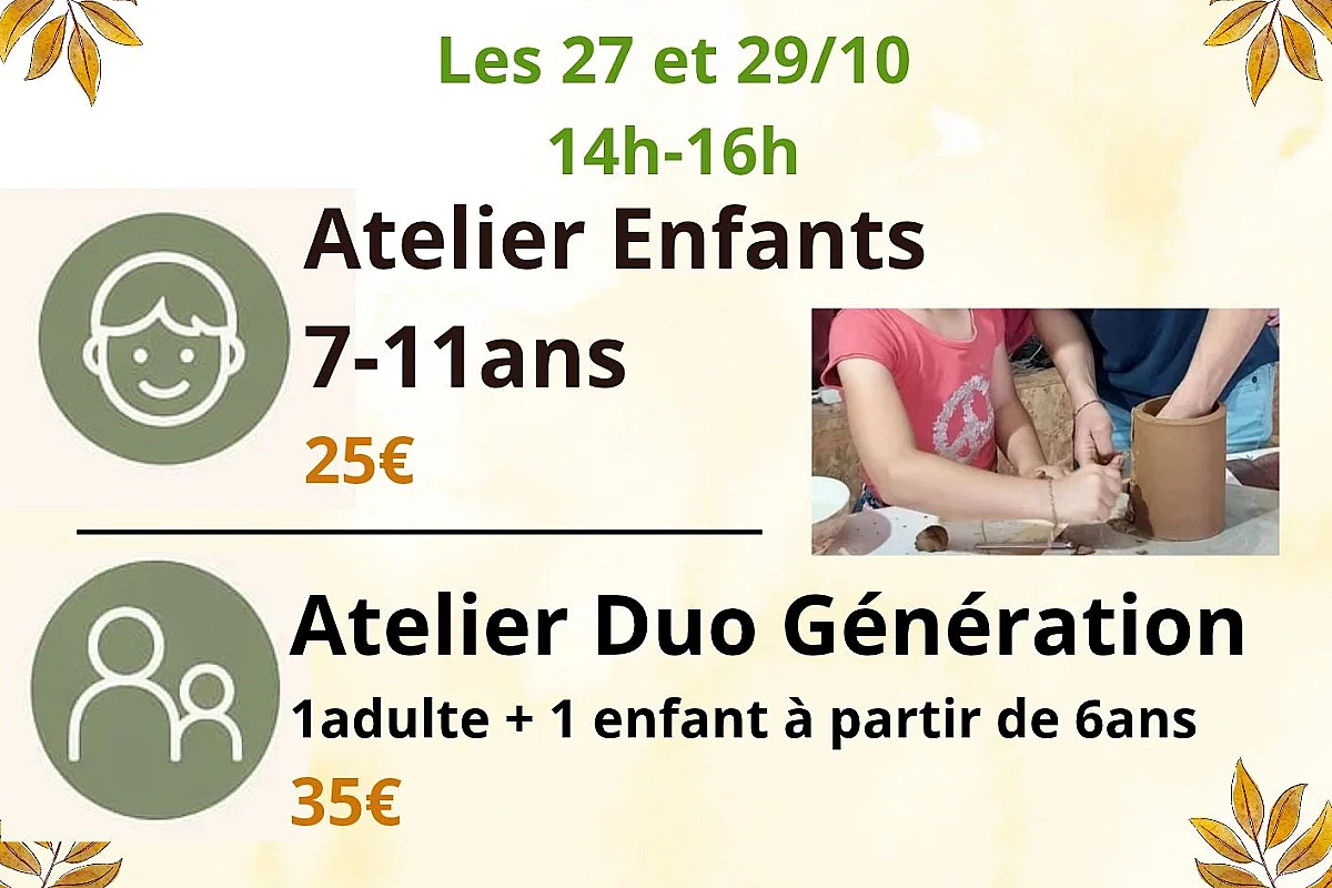 Atelier poterie