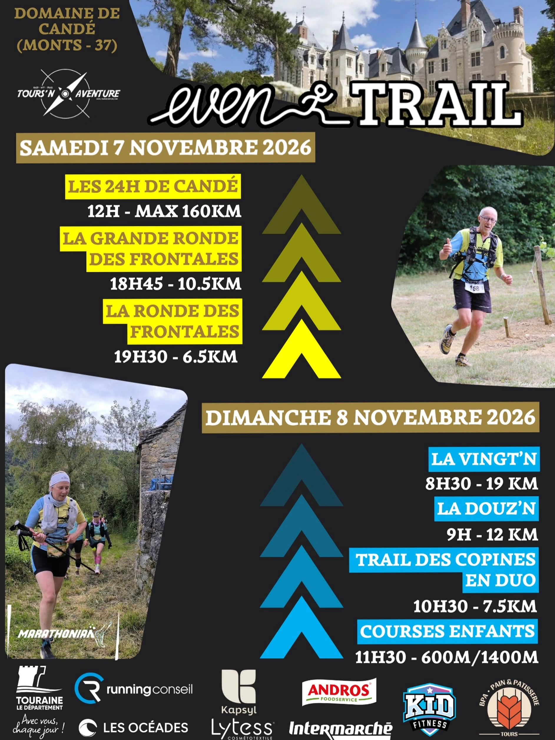 EVEN TRAIL au Domaine de Candé