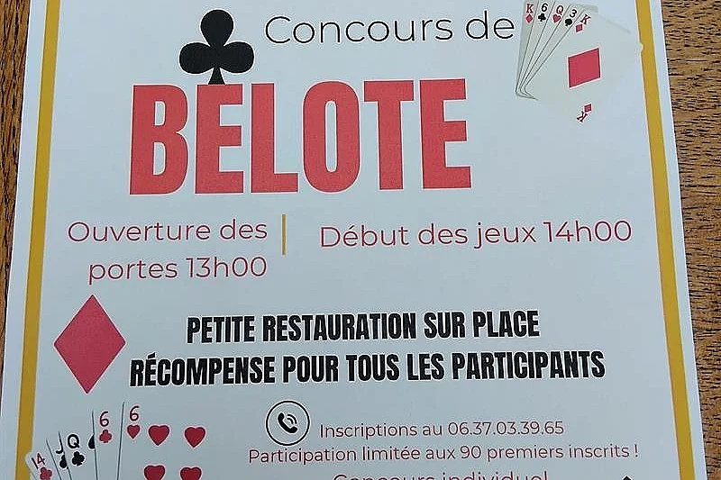 Concours de belote