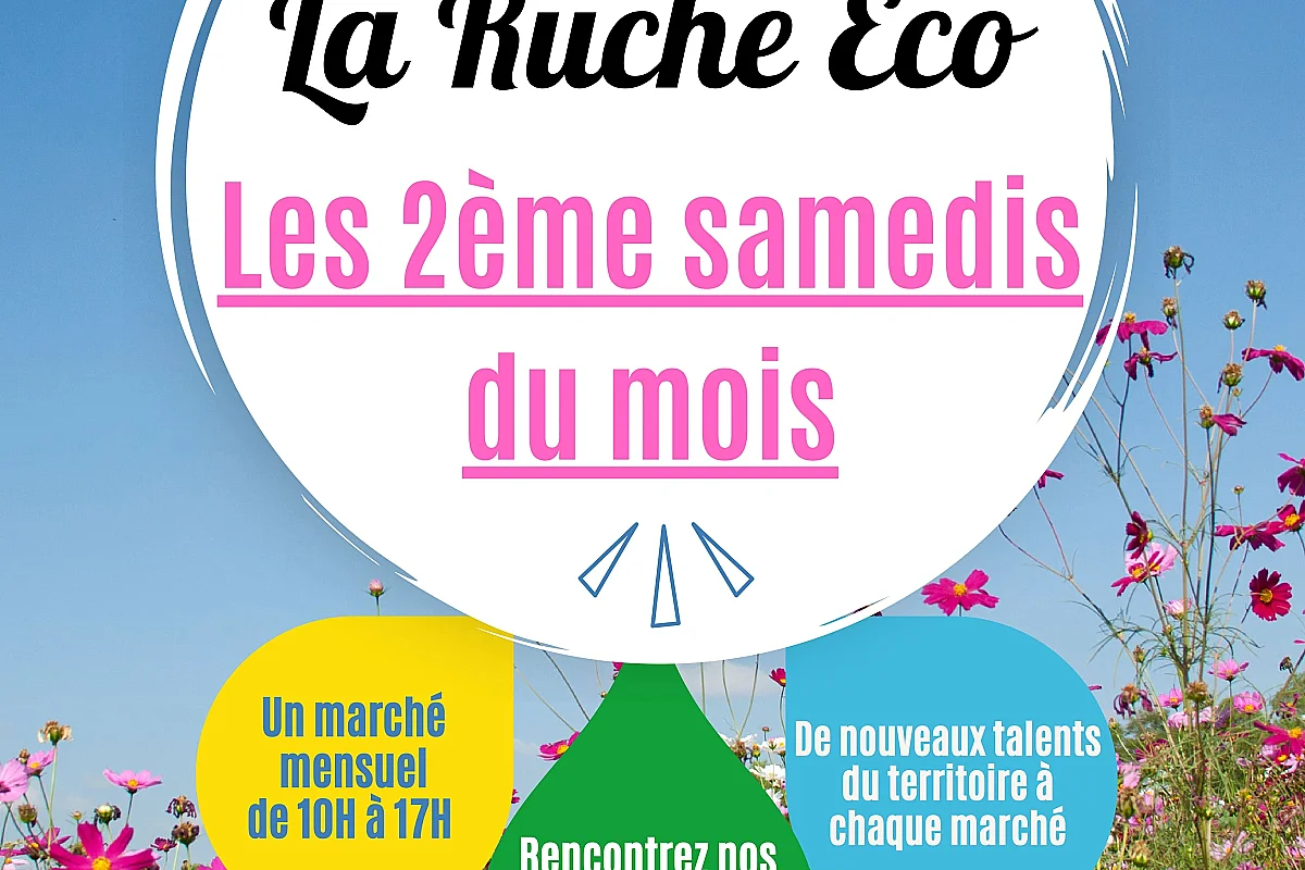 Marché mensuel de la Ruche Eco