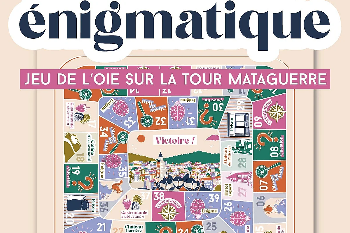 L'envolée énigmatique - Jeu de l'oie sur la Tour Mataguerre