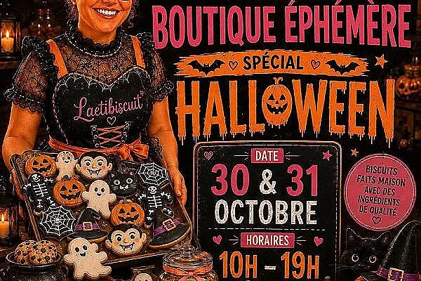 Boutique ephemère Laetibiscuit