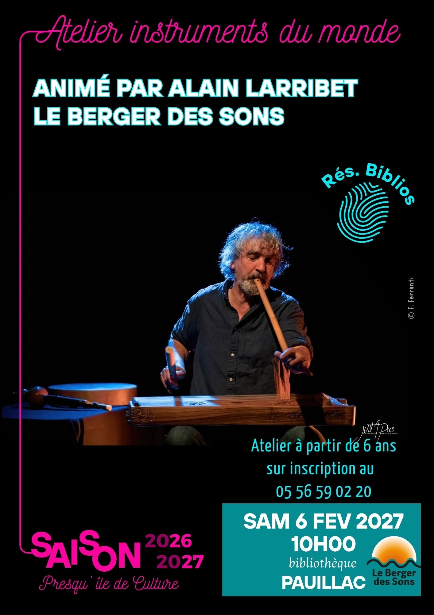 Atelier instruments du monde