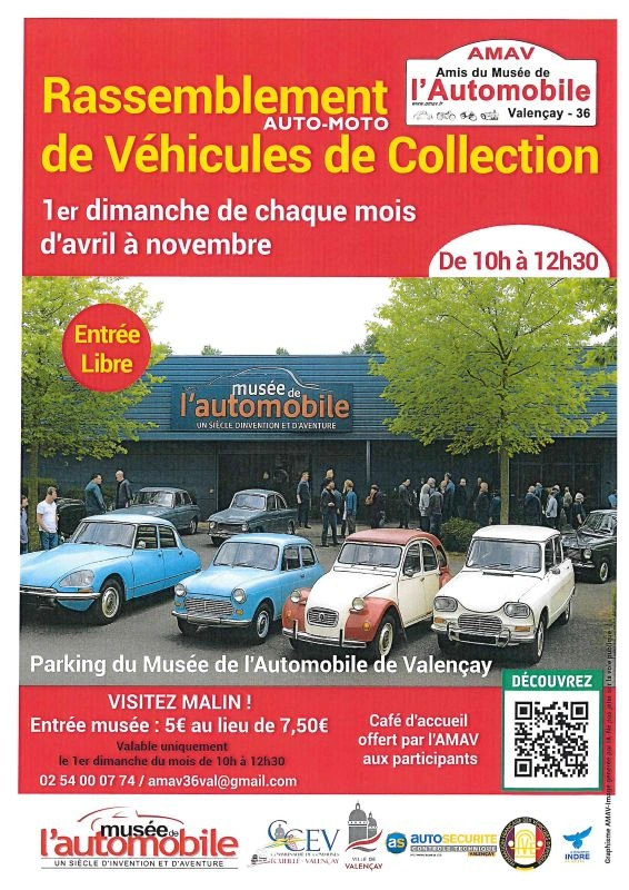 Rassemblement Auto-Moto de véhicules de collection