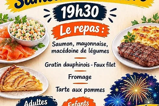 Repas + feu d'artifice