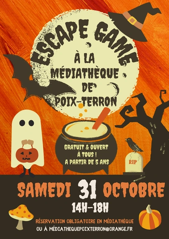Escape game d'Halloween