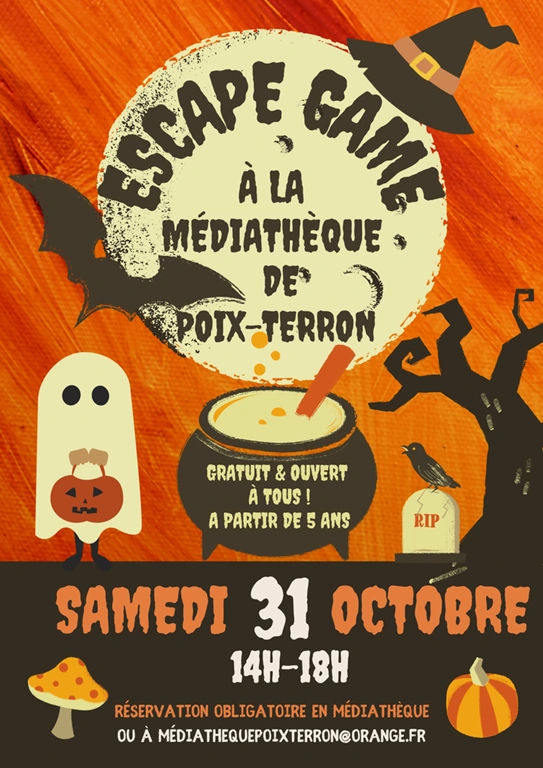 Escape game d'Halloween