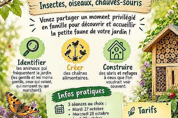 Atelier nature & jardin pour enfants