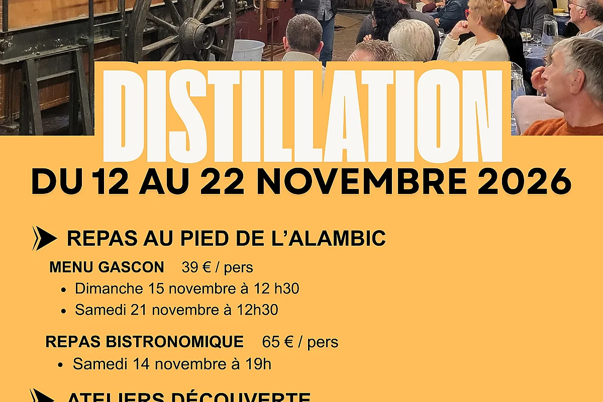 Dîner bistronomique au pied de l'alambic
