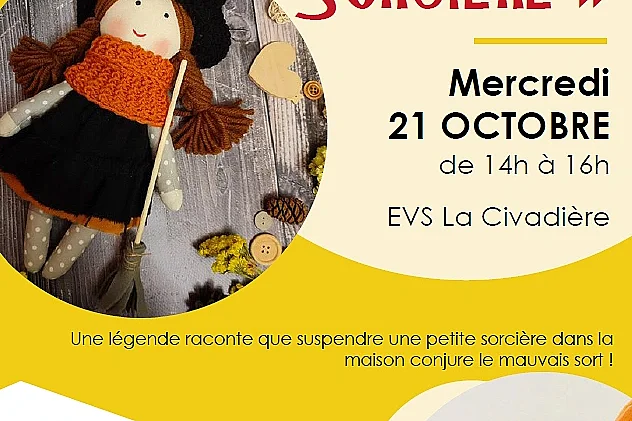 Atelier "poupée sorcière"