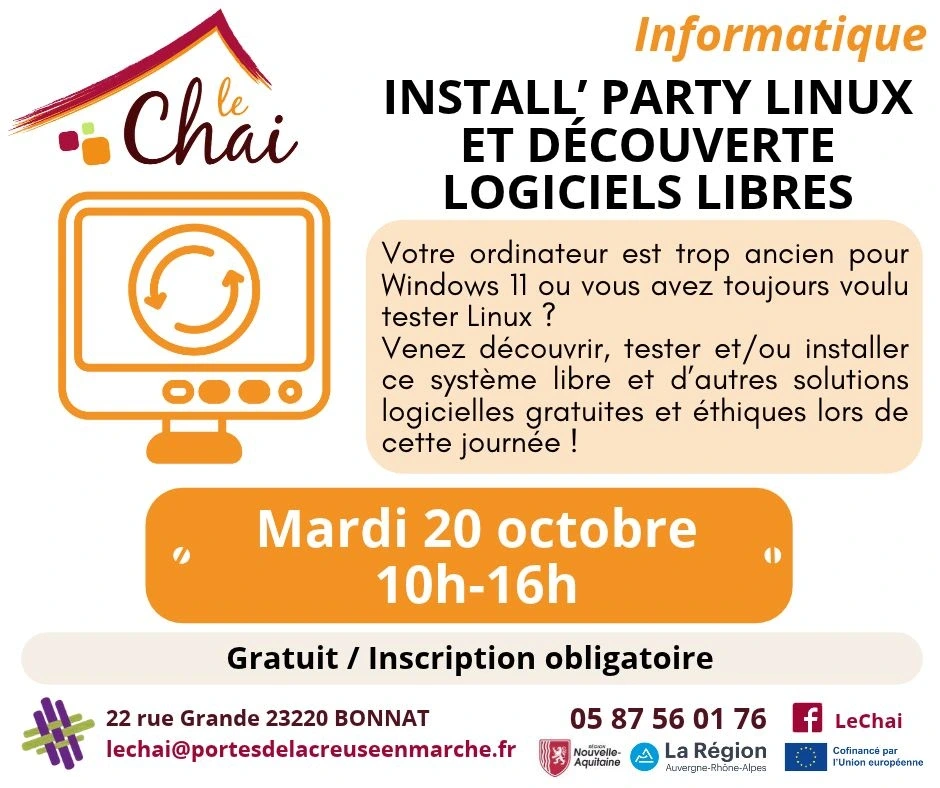 Linux, présentation et install’Party