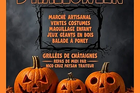 Marché d'Halloween à Saint Geniez d'Olt