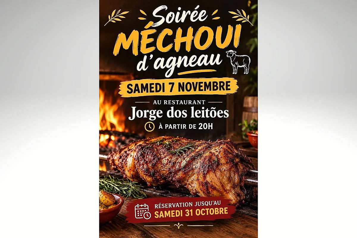 Soirée méchoui d'agneau