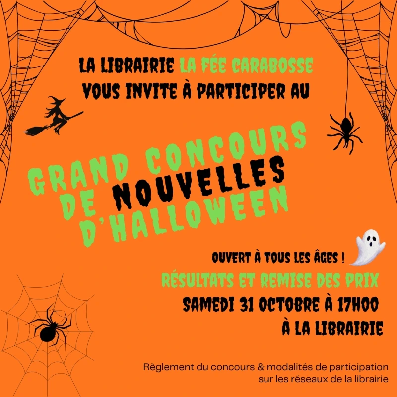 Grand concours de nouvelle d'Halloween