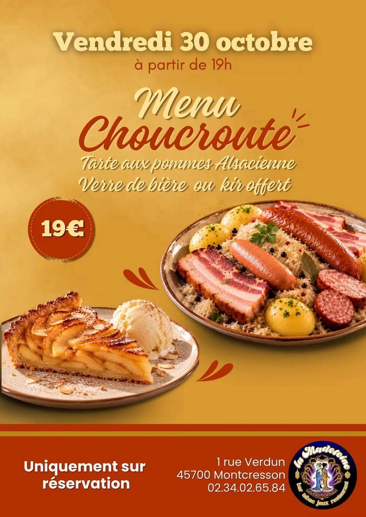 Soirée choucroute