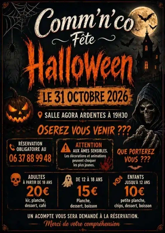 Comm’n’co Fête Halloween