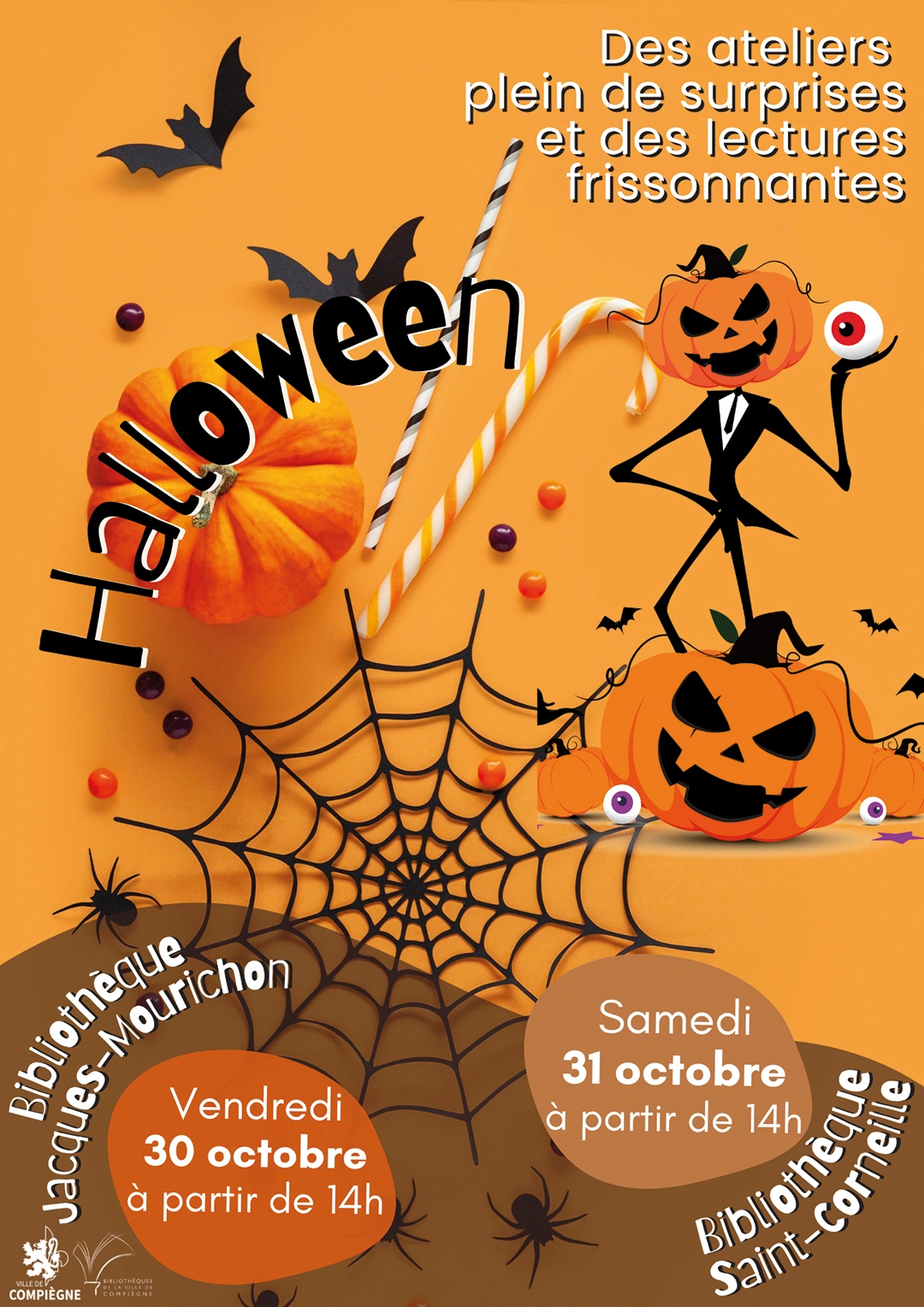 Halloween à la bibliothèque | Saint-Corneille