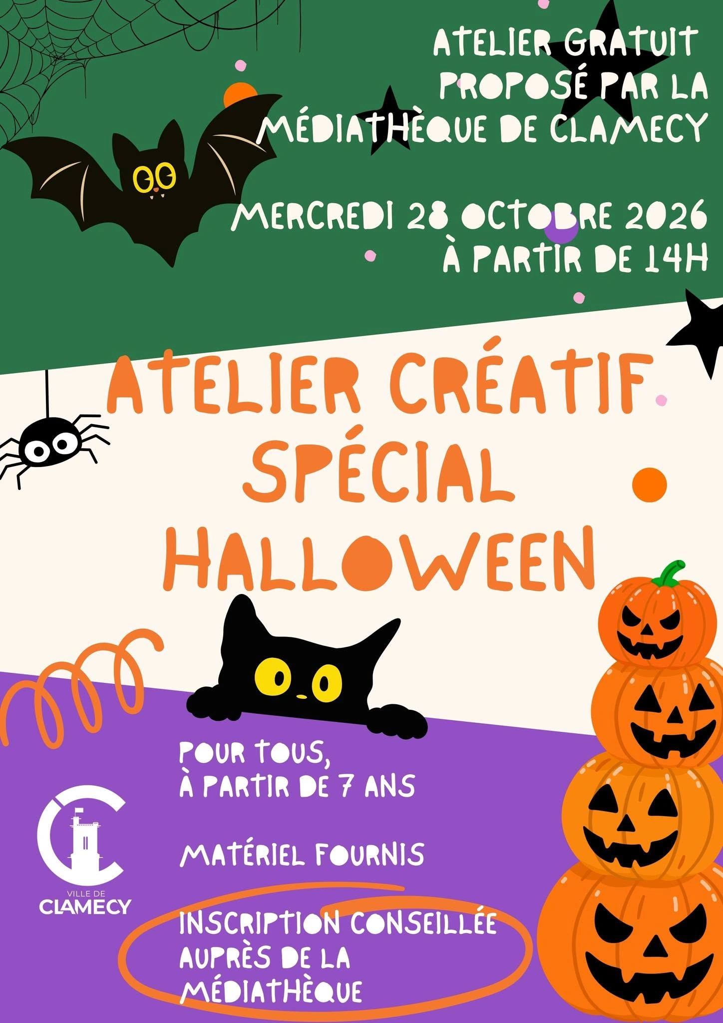 Atelier créatif spécial Halloween