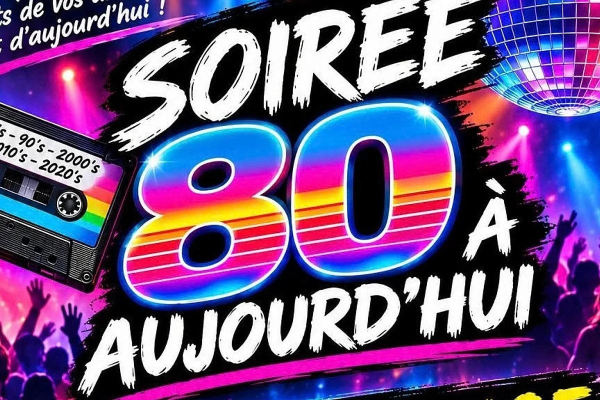 Soirée 80's à aujourd'hui