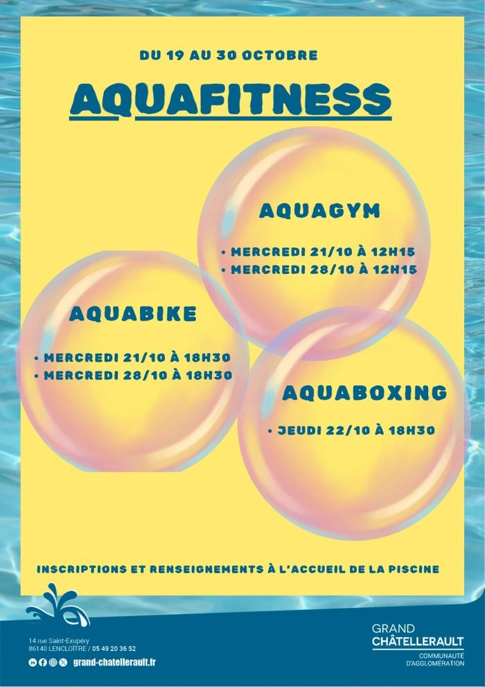 Activités aquafitness