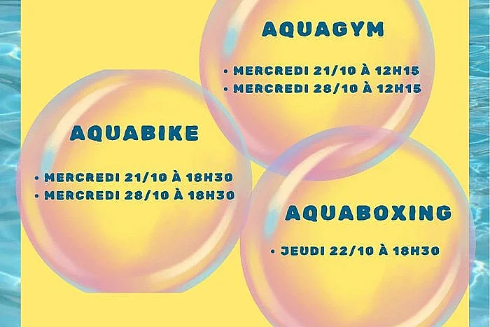 Activités aquafitness