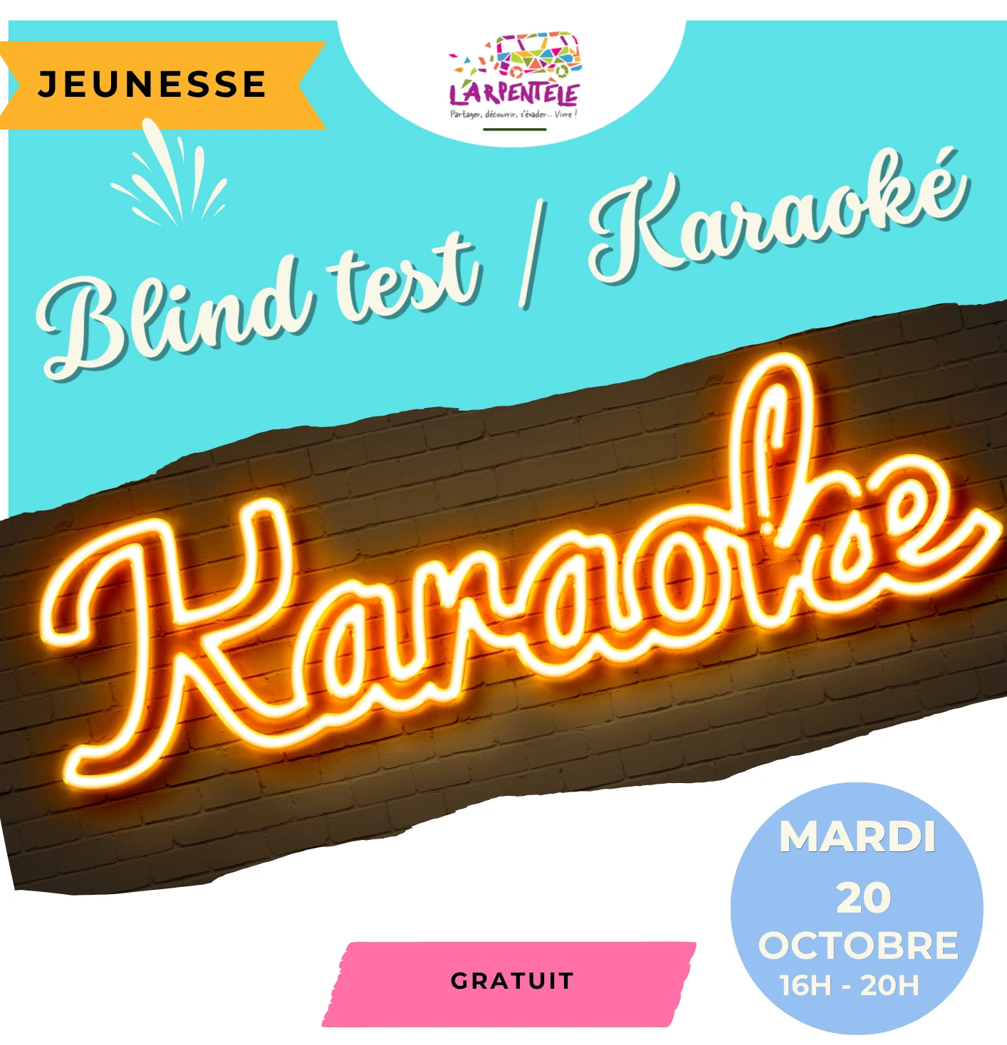 Soirée jeunes : karaoké et blind test
