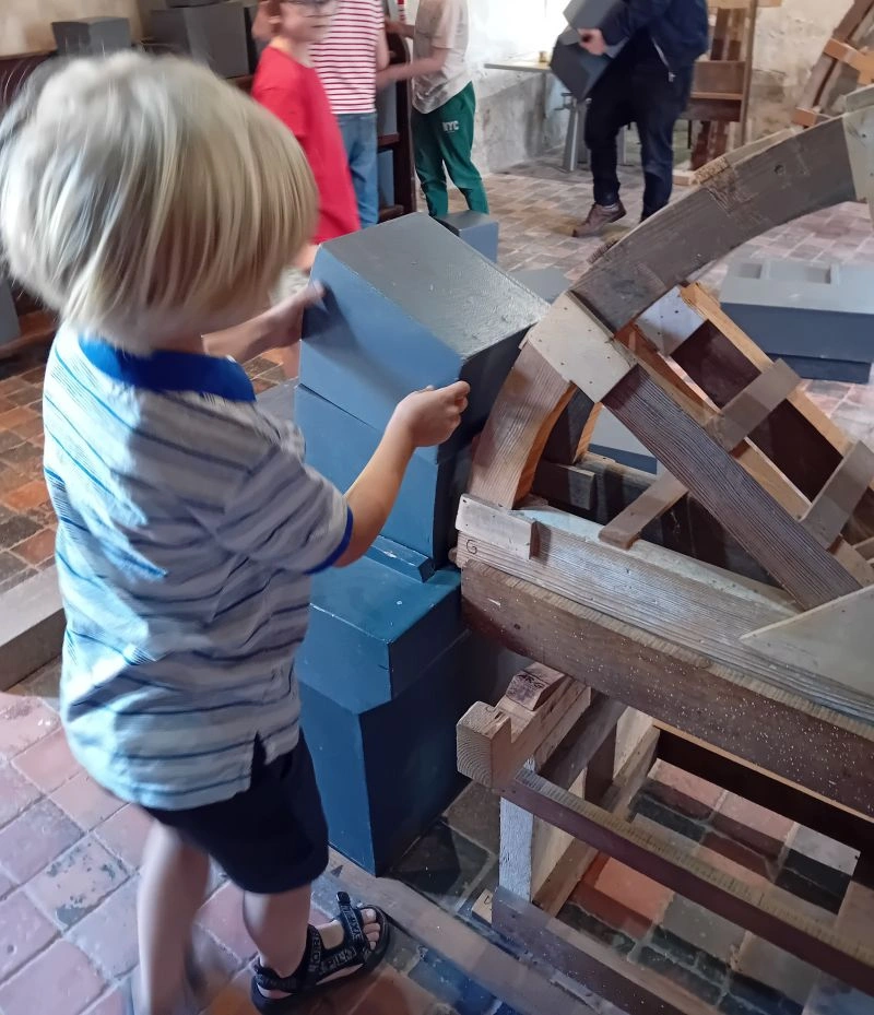 Art de bâtir - Atelier Construction à l'Abbaye de La Lucerne