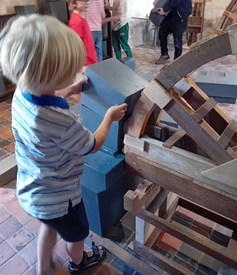 Art de bâtir - Atelier Construction à l'Abbaye de La Lucerne