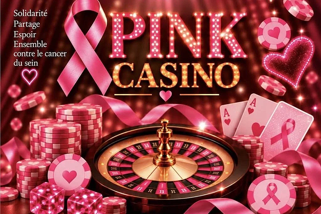 Conférence, soirée festive, récolte des fonds: Pink Casino