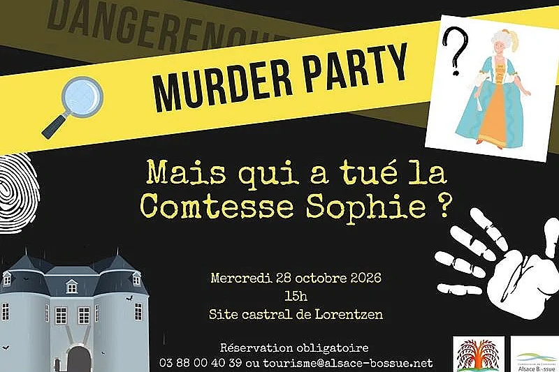 MURDER PARTY : Mais qui a tué la Comtesse du château de Lorentzen ?