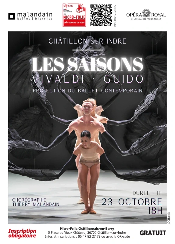 Projection : Les Saisons par Malandain Ballet Biarritz