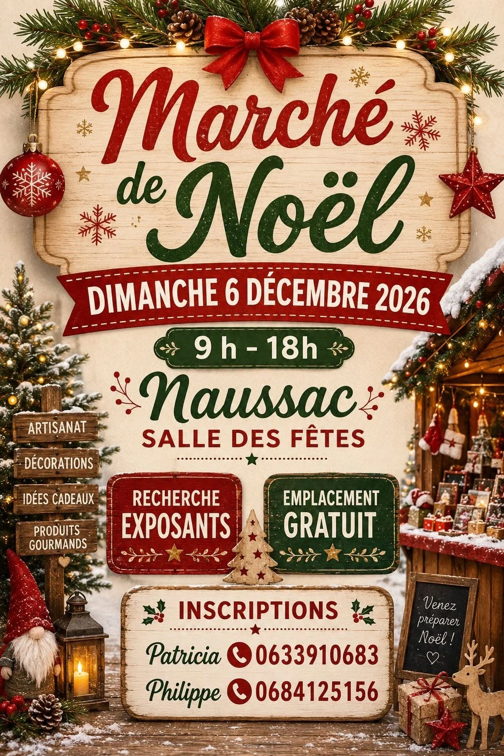 MARCHÉ DE NOËL NAUSSAC