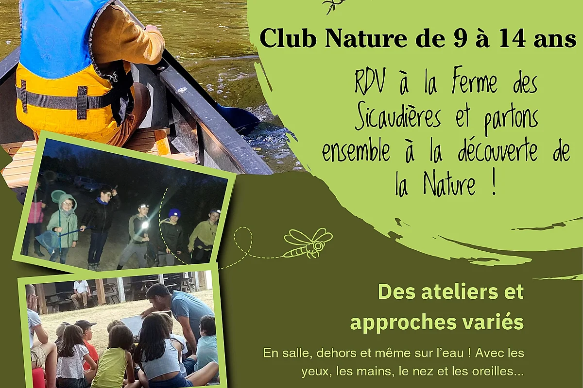 Club Nature - Fabrication de refuge pour la faune: abri à hérisson, haie sèche