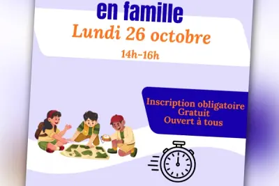 Course d'orientation en famille