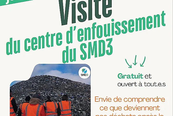 Visite du centre d’enfouissement SMD3