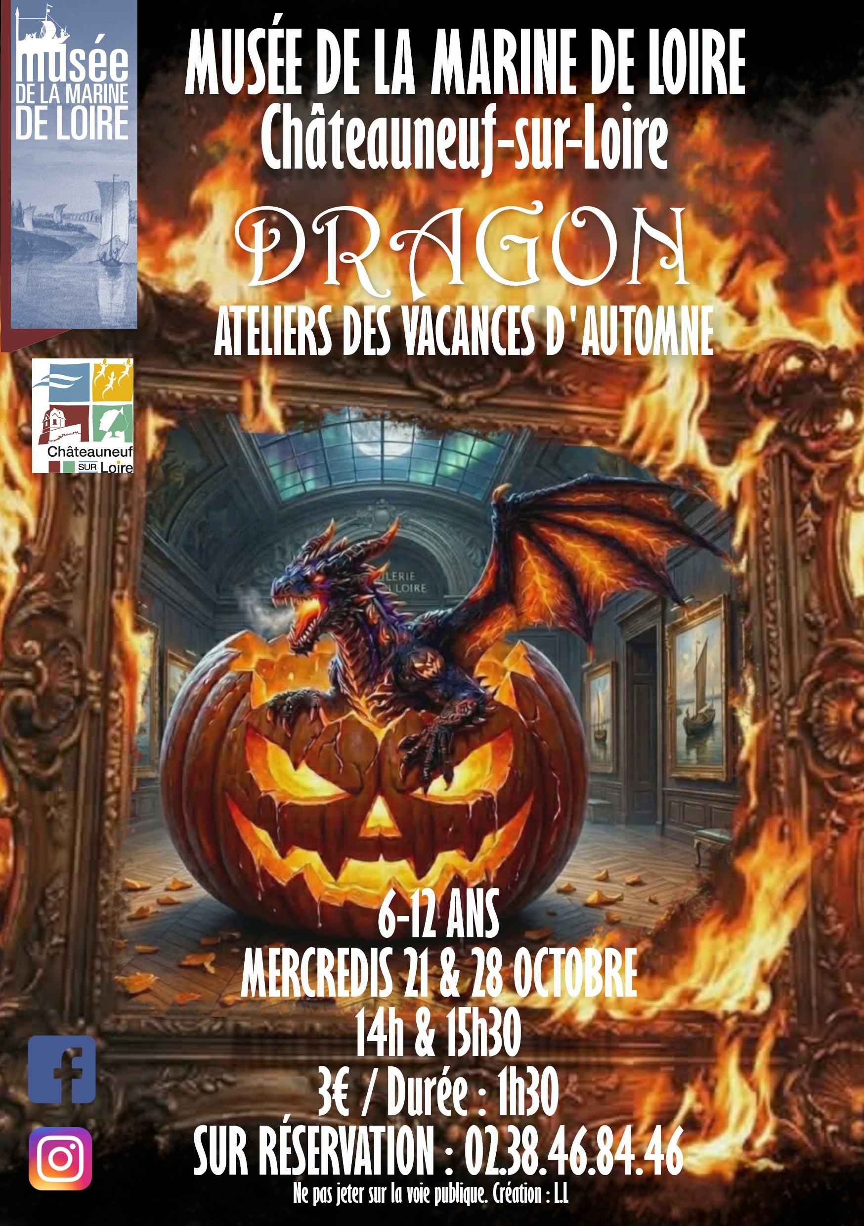 Atelier des vacances d'automne : "Dragons!"
