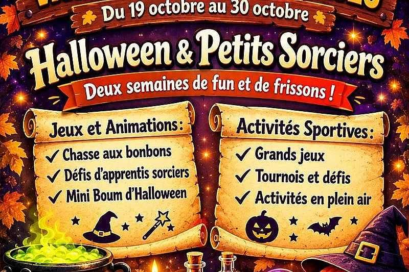 Centre aéré - Vacances de la Toussaint 2026