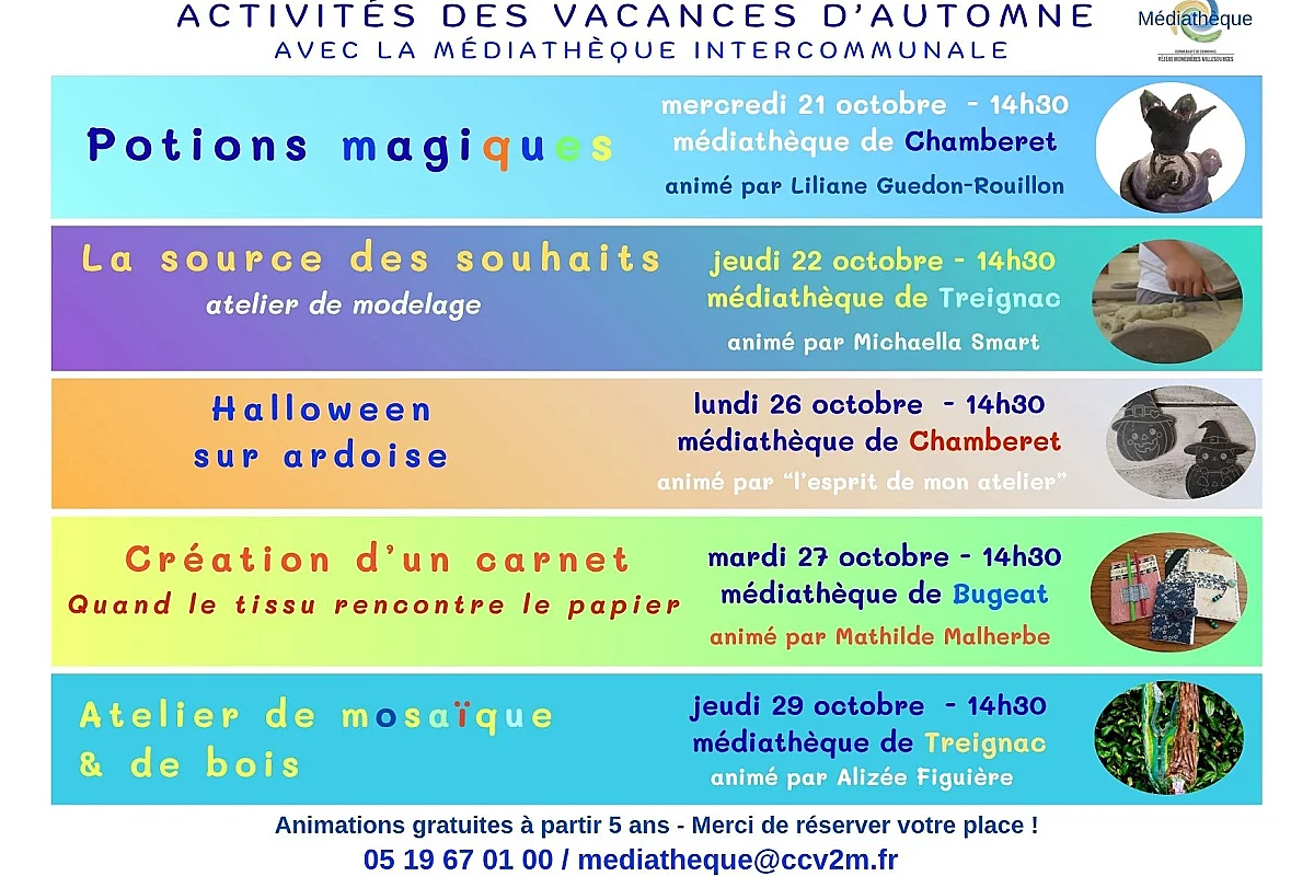 Médiathèque : Potions magiques
