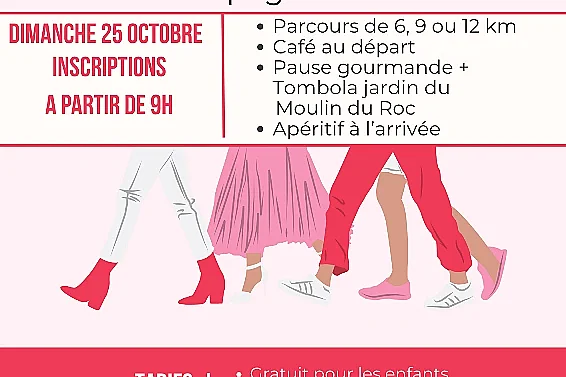 Marche solidaire Octobre Rose