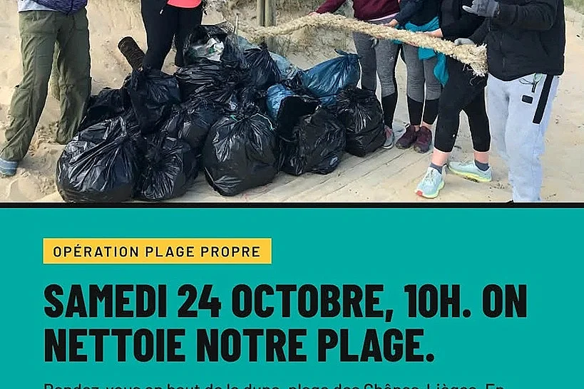 Opération plage propre